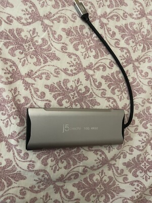 j5 Create 10G 4k60 USB-C/USB4 Model-JCD392 Travel Dock HDMI
