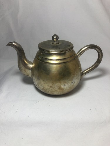 Small Antique Aluminum Teapot Japan