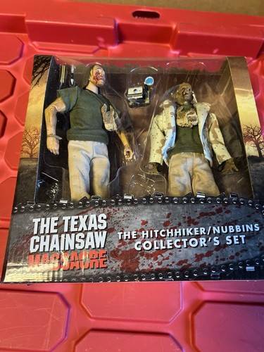 Neca Texas Chainsaw Massacre Hitchhiker and Nubbins Sawyer