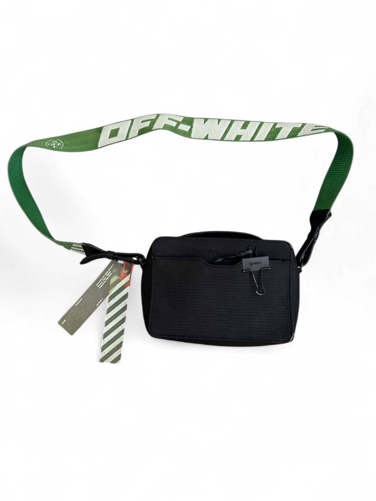 Vintage Off White Binder Shoulder Bag Crossbody Opium Swag