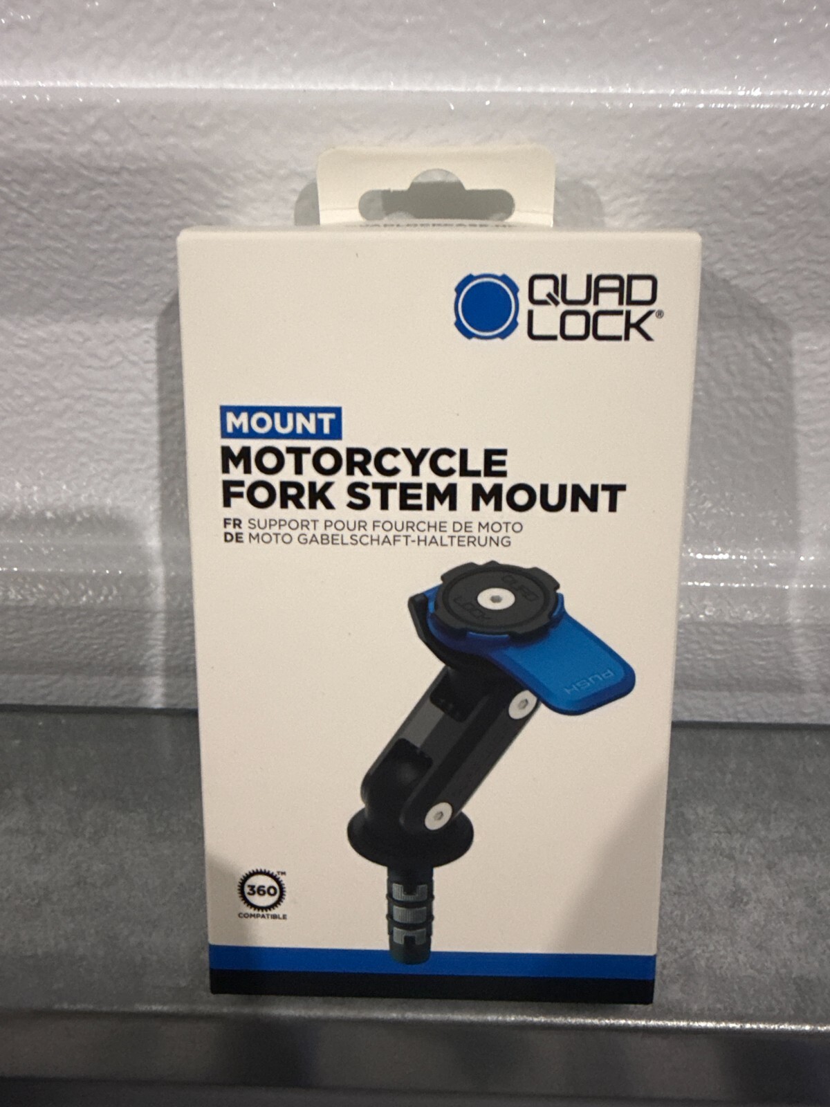 Motorcycle Fork Stem Mount - Quad Lock | eBay