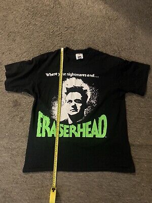 Vintage 90s ERASERHEAD t-shirt mens L david lynch horror sci Vintage 90s ERASERHEAD t-shirt mens L david lynch horror sci