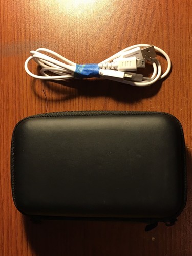 Nintendo 3DS Launch Edition Cosmo Black Handheld System W/ Charger, Case,SD Card