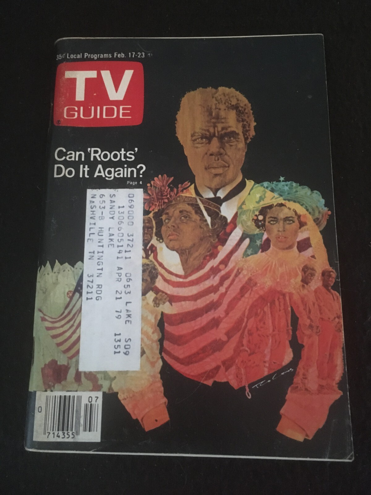 TV GUIDE February 17-23, 1979 Nashville Edition | eBay