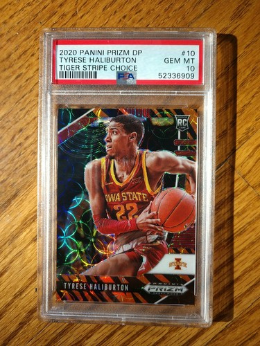 その他 Tyrese Haliburton RC Prizm Auto PSA10 TYRESE HALIBURTON RC 2020-21 Prizm Draft Picks #10 ROOKIE