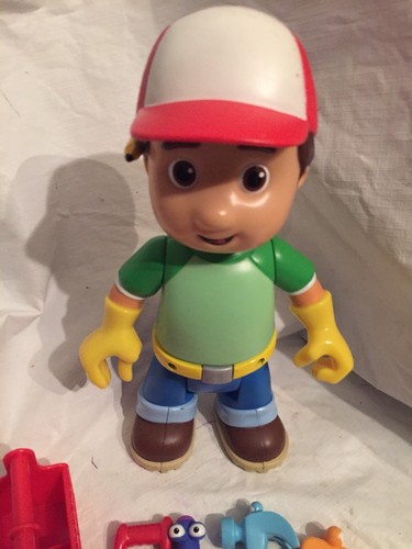 Mattel 2007 Handy Manny Talking Figure With Tools 10