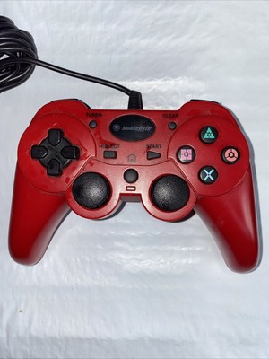 Snakebyte SB00566 USB Wired Game Controller for Sony PlayStation 3 Red Untested