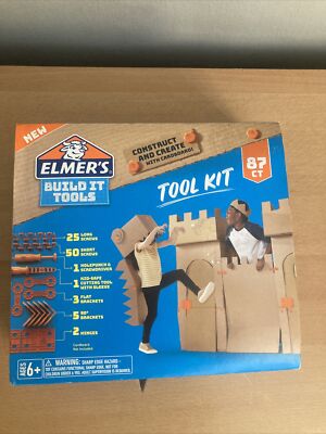 Elmer's Build It Tools Construct and Create with Cardboard Starter Set