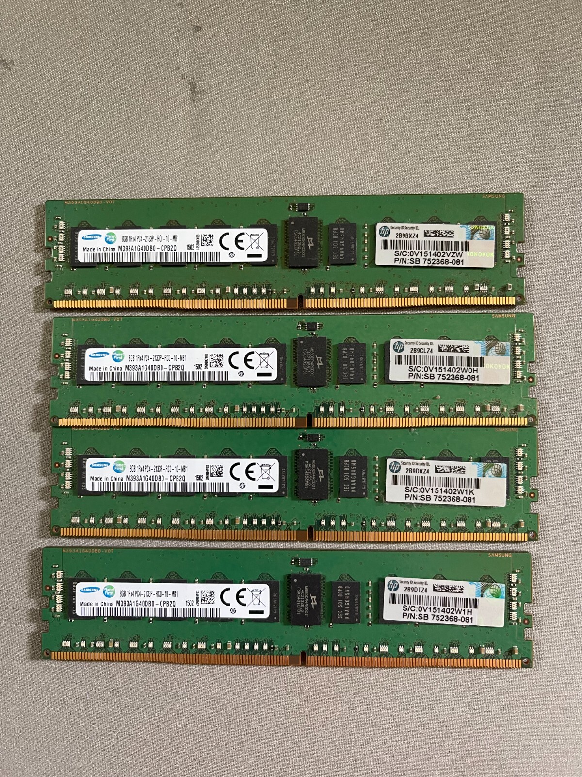 Samsung M393A1G40DB0-CPB 8GB Memory Module PC4-2133PのeBay公認海外通販｜セカイモン