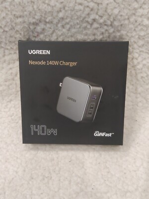 UGREEN 140W USB C Charger, MacBook Pro Charger Nexode 3-Port PD3.1 PPS GaN Fast