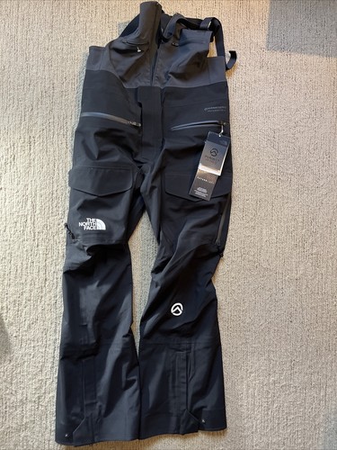 The North Face Small R Summit Verbier Futurelight Bib Black  $550 Retail New