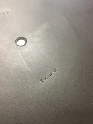 Pioneer turntable rubber mat from Pioneer PL-250 Turntable 11