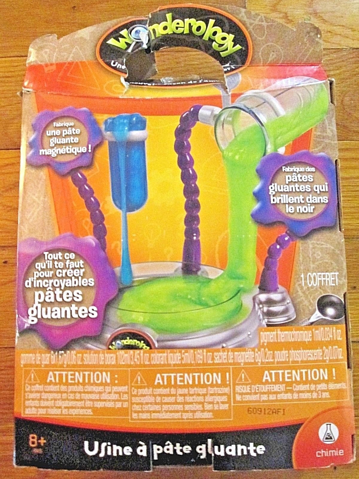 Wonderology – Science Kit – Slime Factory -  Box Damage - Bonus Included