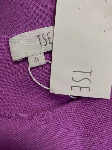 Pre-owned Tse $1295  Women's Pink Cashmere Double Knot Sweater Dress Size Xs