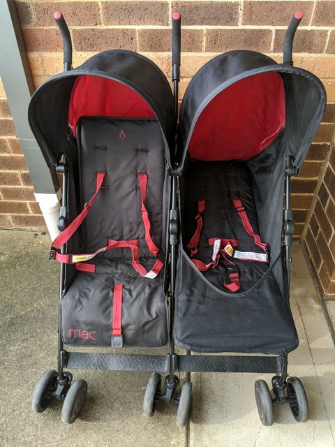 mac double stroller