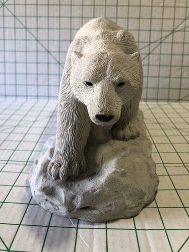太*陽様 human made 張子　polar bear Amazon.com: US 5.5 Inch Animal Figurine Two Polar Bear Cubs