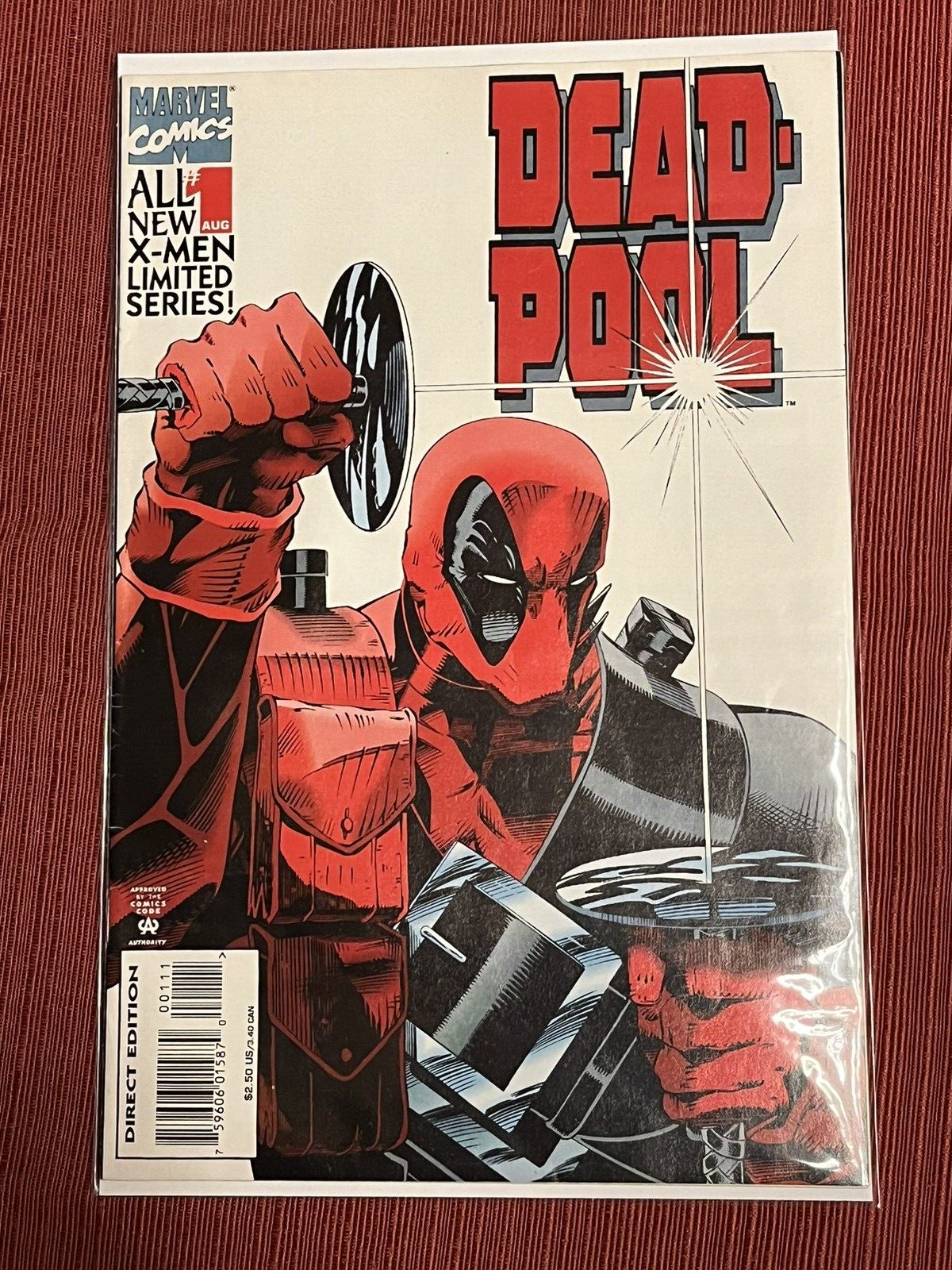 Marvel Comics Dead-Pool #1 All New X-man Series Limited