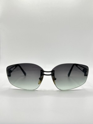 Versace MOD X54 Schwarz Oval Sonnenbrille