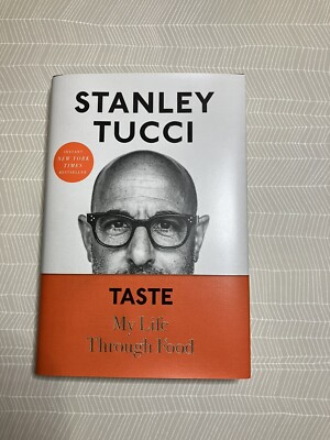 stanley tucci taste my life through food - Signed