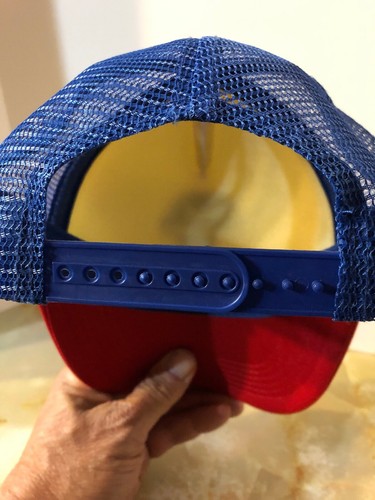 Pabst Blue Ribbon Beer PBR Trucker Hat Blue Red White NEW Snapback Cap Mesh