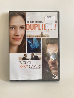Duplicity DVD New Factory Sealed Widescreen Julia Roberts Clive Owen
