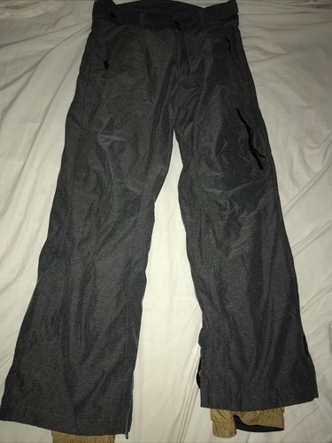 Pants Ski Snowboard Snow Gray Insulated Waterproof