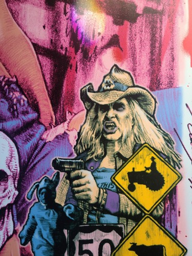 【翌日発送可能】 Jelly Rockin Corpses 1000 Of House Bean Screenprint 22x36 版画