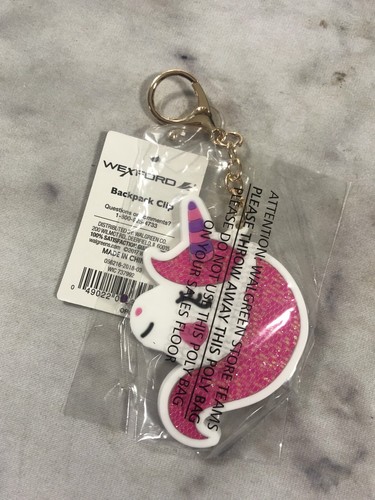 Unicorn Gift Set 4 Pcs Bath Pen Key Chain Lip Gloss Christmas Gift Stocking