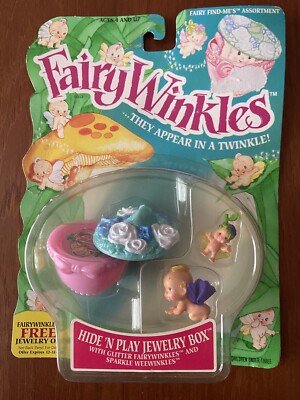 1993 Kenner Fairy Winkles Fairy Find-Me s, New In Box