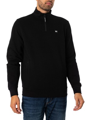 

Мужская толстовка на молнии Weekend Offender Faraone Track, черная, Черный