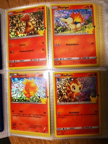 Pokémon McDonalds 25th Anniversary KOMPLETTSET Holo Non-holo alle 50 Heft