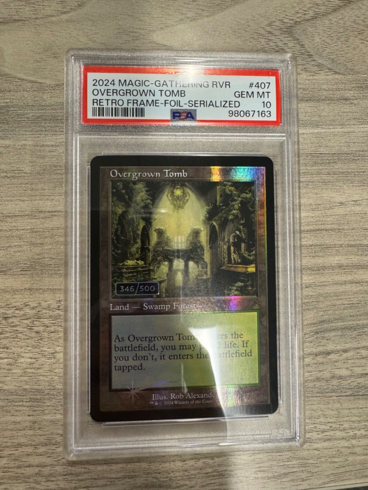 mtg Overgrown Tomb(草むした墓) 初版Foil 草むした墓 foil エクスペ