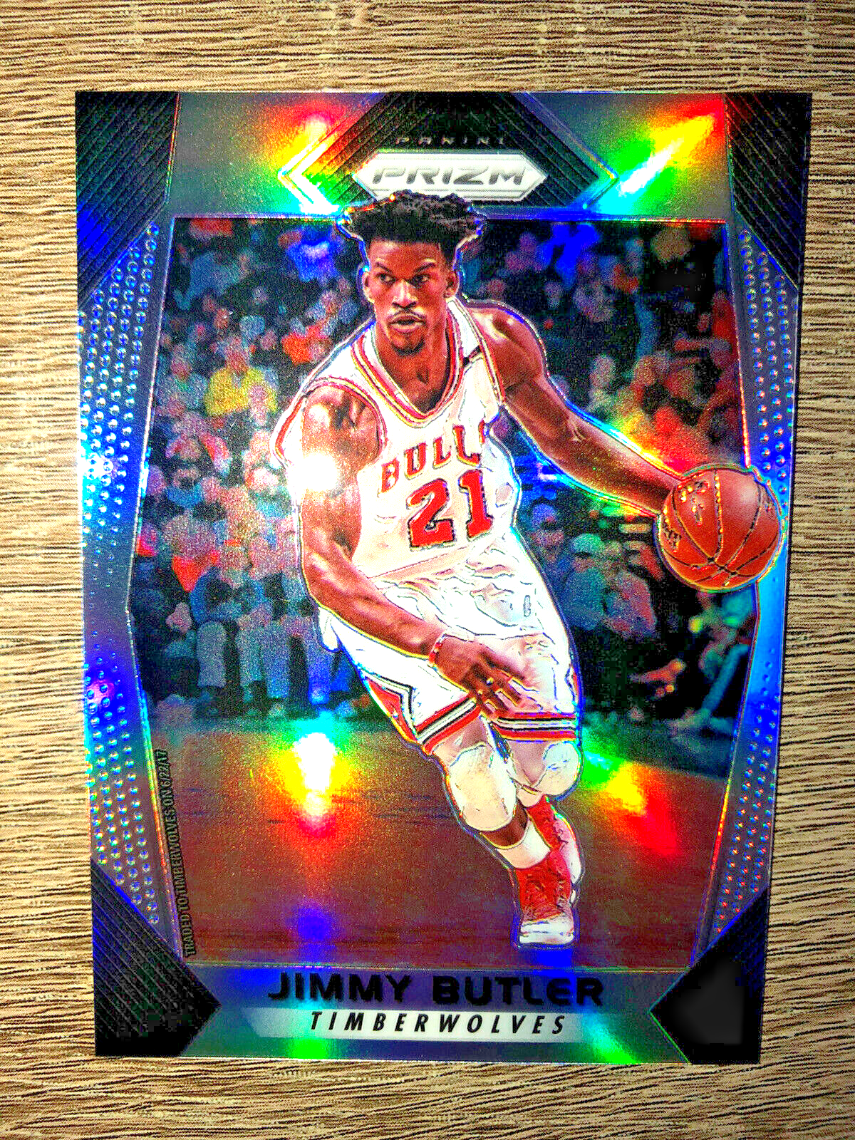 2015 Jimmy Butler PSA silver prizm