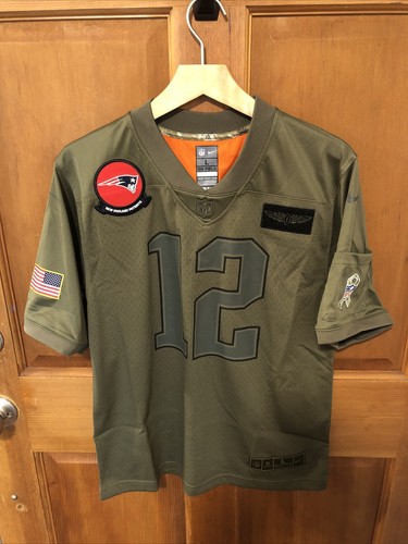 NIKE ON FIELD NFL NEW ENGLAND PATRIOTS #12 TOM BRADY
