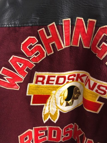 Vintage Washington Redskins Jacket Mens Size L Rare!