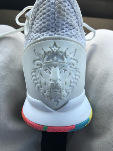 lebron james lion logo shoes