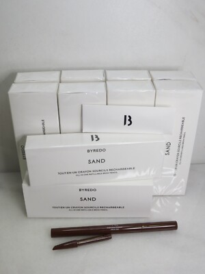 BYREDO ALL IN ONE REFILLABLE BROW PENCIL SAND 01 LOT OF 10 BOXED