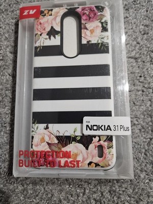 Phone Case For Nokia 3.1 Plus Zizo Stripes And Flowers