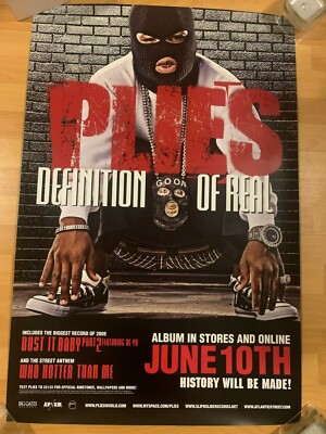 Plies 24x36 Promo Poster Hip Hop Gangsta Rap 2pac Kodak Black Dababy Gucci Maneのebay公認海外通販 セカイモン