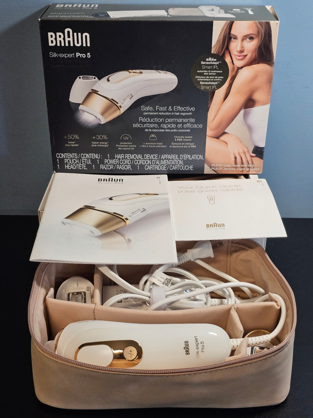 BRAUN　silk-expert Pro5 Braun Silk·expert Pro 5 IPL Laser Hair Removal, PL5347 | Braun