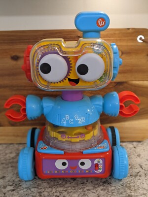 Fisher-Price Baby Learning 4-in -1 Toy Robot w/ Lights Music & Smart Stages 