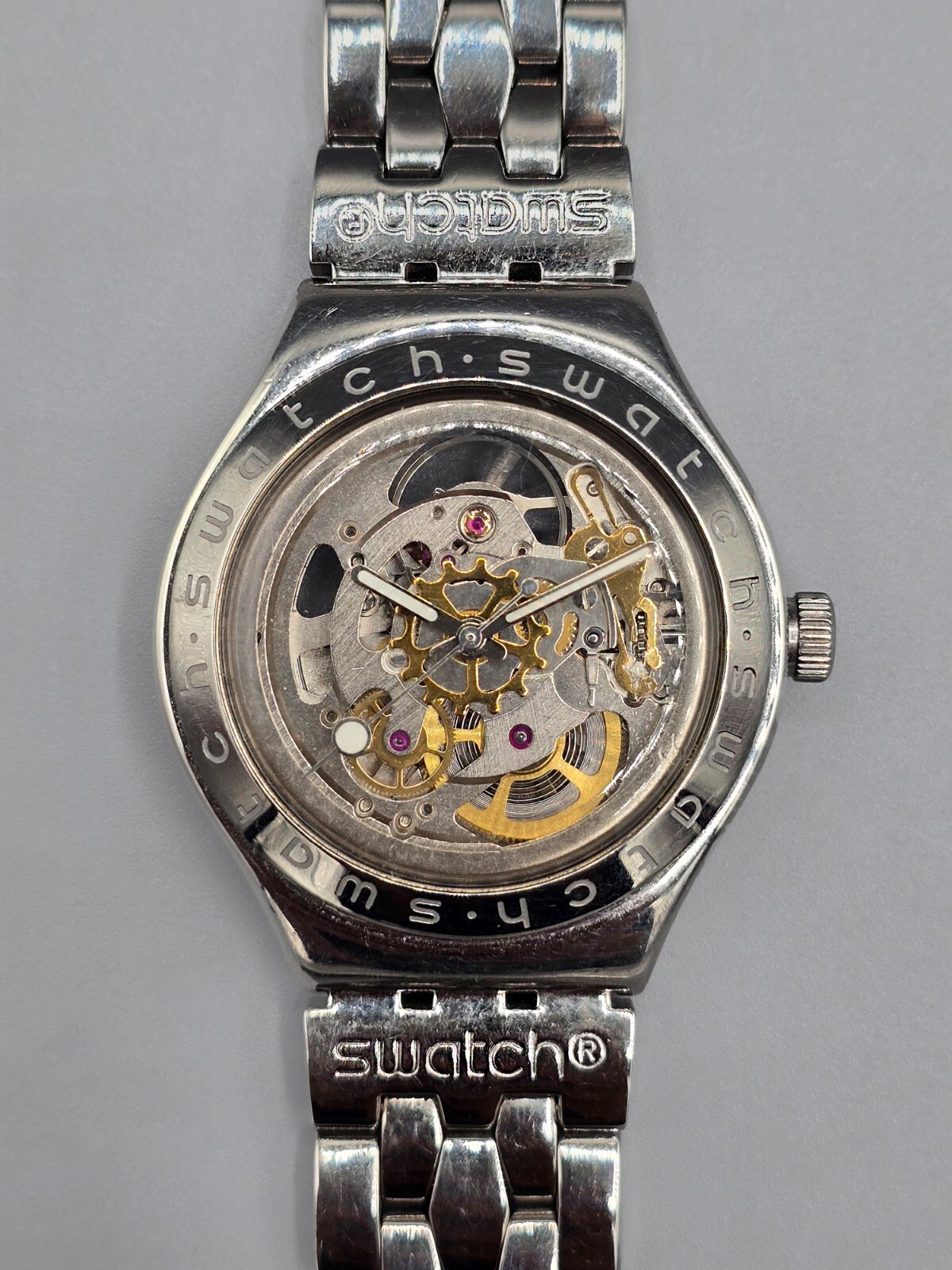 Swatch irony MR GREY YOS424 X-Large 動作品 MR GREY - YOS424 - Swatch® Official Store