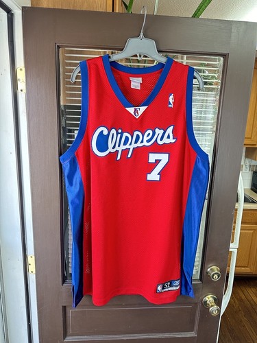 美品 Reebok NBA LA CLIPPERS 7 ODOM Jersey Vtg reebok nba lamar odom #7 los Angeles clippers blue