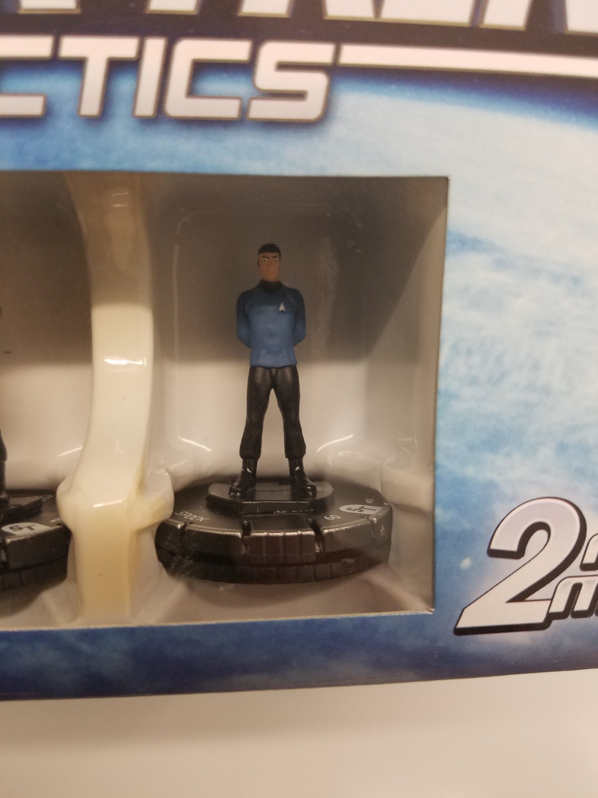 Star Trek Tactics 2 Figure Mini Game New Starter HeroClix Kirk & Spock hero clix