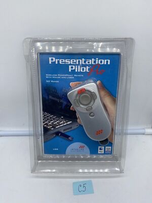 New Interlink Electronics Presentation Pilot Pro. Remote + Laser Pointer VP6450