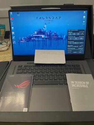 ROG Zephyrus G15 Ryzen 9 5900HS RTX 3060 40GB Ram QHD screen with 108% sRGBGamut