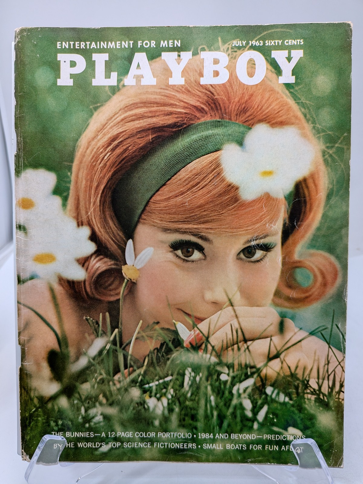 Playboy Magazine July 1963 🔥 CG June Newton 🔥 PM Carrie Enwright 🔥 B