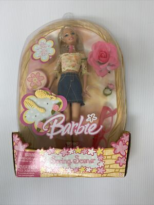 Barbie Spring Scene Doll 2005 Mattel H8252