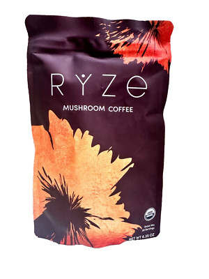Ryze Mushroom Coffee Organic New 30 SERVINGS FREE SHIPPING SAME OR NEXT DAY