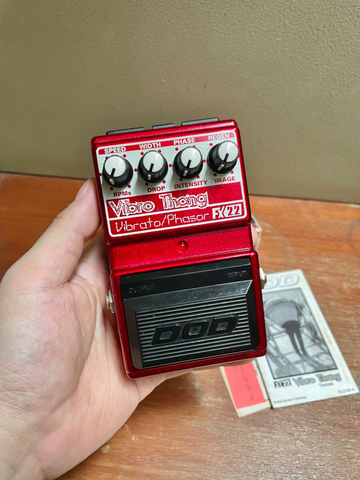 DOD FX22 Vibrato/Phaser エフェクター DOD FX22 Vibrato/Phaser エフェクター
